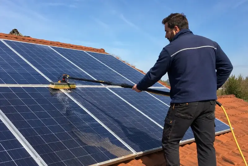 Nettoyage et entretien de panneaux solaires à Soumoulou